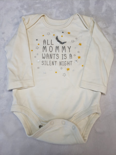 Indigo Baby Shiny Onesie