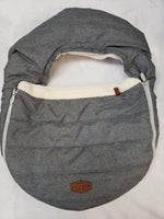 JJ Cole Fleece Lined Shower Cap Car Seat Cover