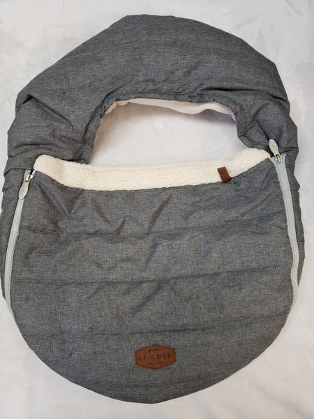 JJ Cole Fleece Lined Shower Cap Car Seat Cover