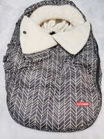 Skip Hop Stroll & Go Fleece Lined Shower Cap Car Seat Cover