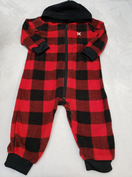 Hurley Fleece Hooded Romper