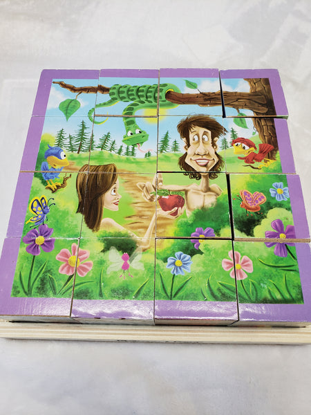 Melissa & Doug Create & Old Testament Bible Scenes Wooden Puzzle