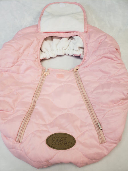 Cozy Cover Fleece Lined Shower Cap Car Seat Cover