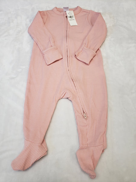 Old Navy Ribbed Knit Sleeper 2-way Zipper