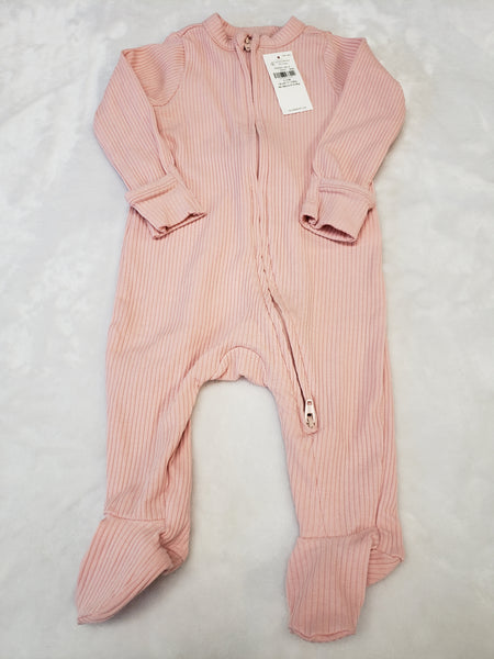 Old Navy Ribbed Knit Sleeper 2-way Zipper