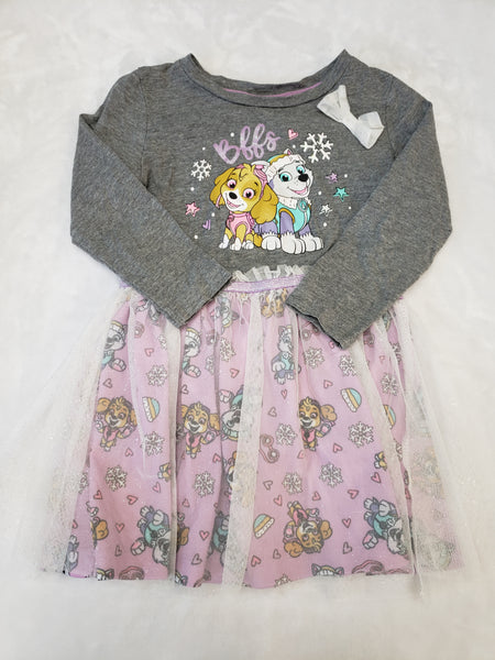 Paw Patrol Sparkle Tulle Dress