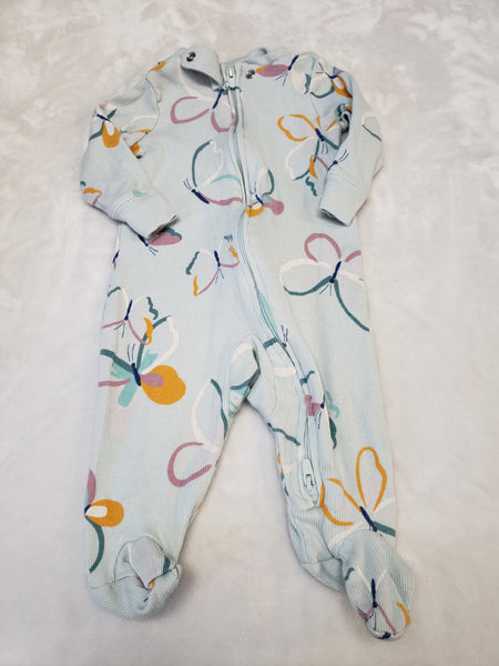 Carter's Ribbed Knit Sleeper 2-way Zipper