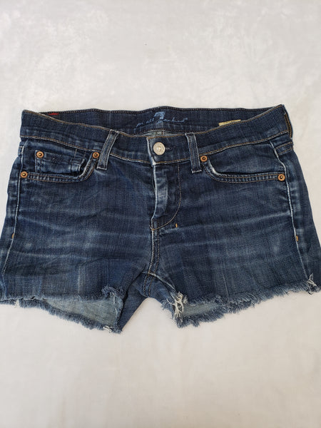 7 For All Mankind Jean Shorts