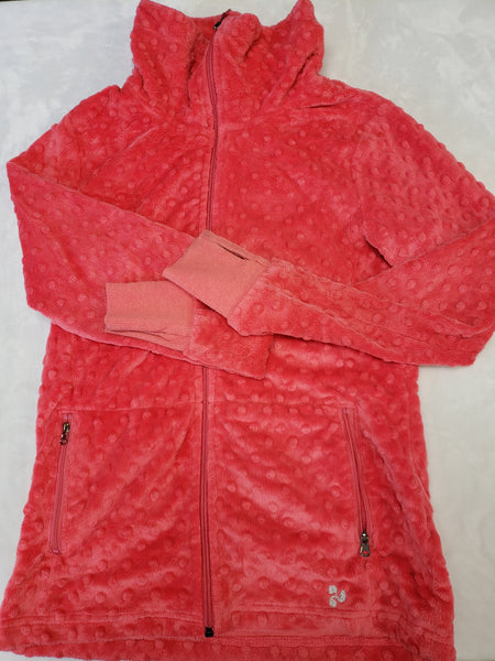 Triple Flip Minky Zip-Up Jacket