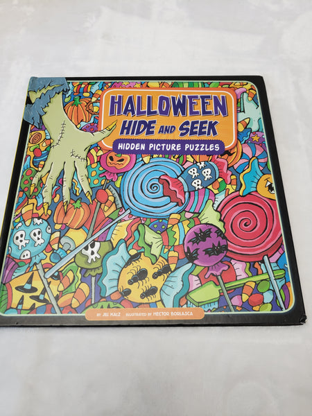 Halloween Hide and Seek Hdden Picture Puzzles Hardcover
