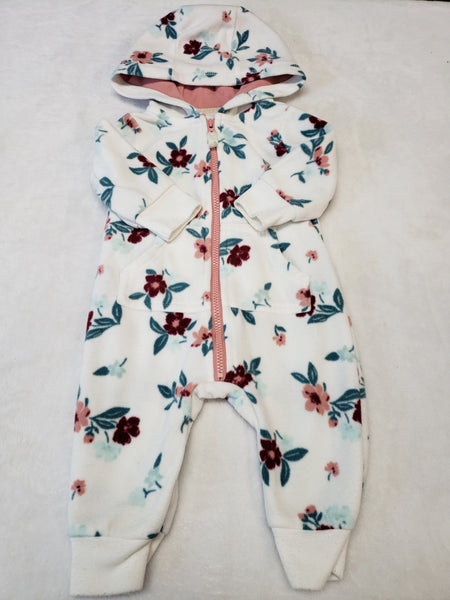 Carter's Fleece Hooded Romper