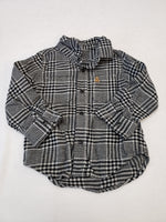 Gap Flannel Organic Cotton Long Sleeve Top