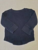 Gap Waffle Knit Long Sleeve Top