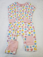Happy Jammy Organic Cotton Footless Sleeper 2-way Zipper