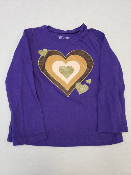 Children's Place Sparkle Long Sleeve Top