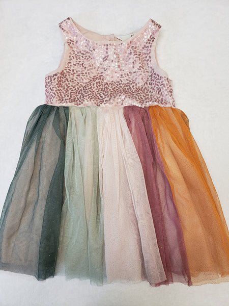 H&M Sparkle Sequin Tulle Dress