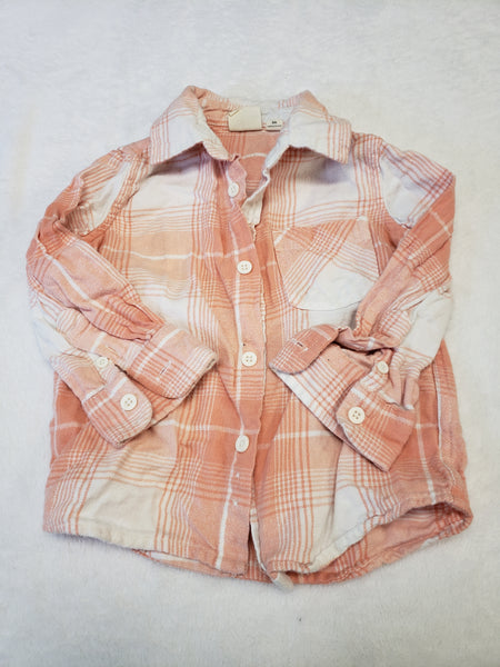 Outdoor Kids Flannel Long Sleeve Top