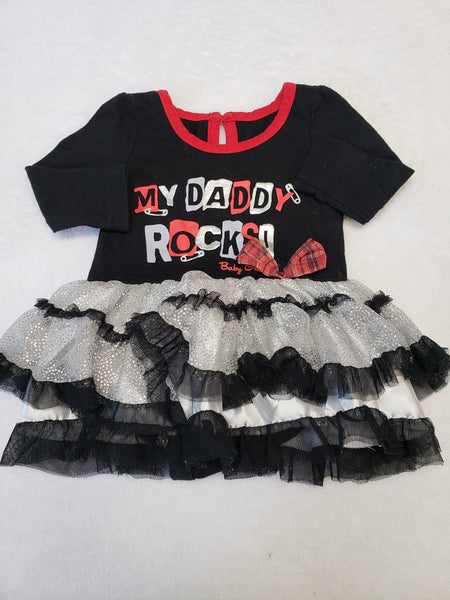Baby Glam Sparkle Onesie Dress
