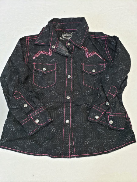 Cowgirl Hardware Shirt with Rhinetsones