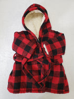 Indigo Baby Sherpa Lined Housecoat