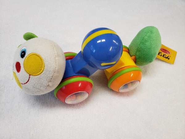 Melissa & Doug K's Kids Press & Go Inchworm Baby