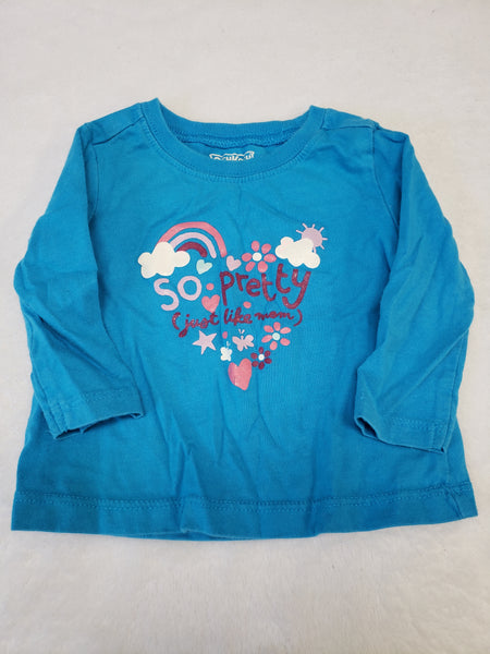 Oshkosh Sparkle Long Sleeve Top