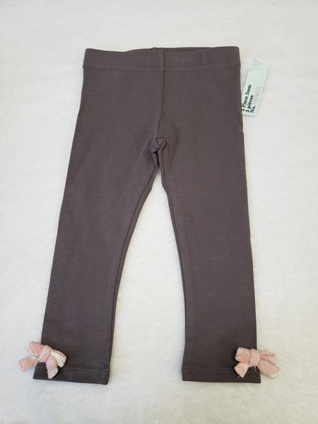 Grey with Bows Leggings