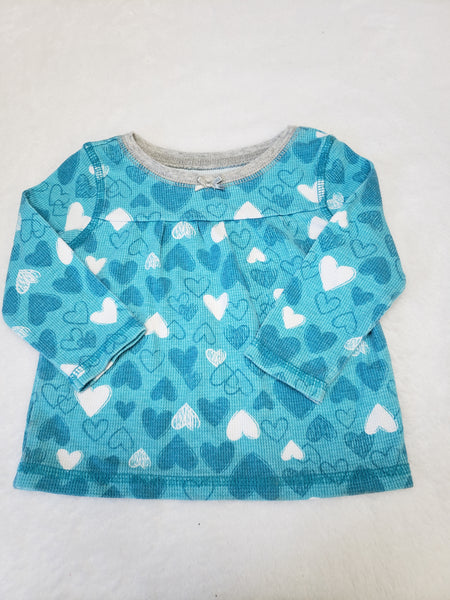 Children's Place Waffle Knit Long Sleeve Top