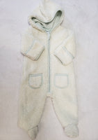 Indigo Baby Light Green Sherpa Outdoor Suit