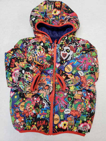 Ponie Conie Downfilled Reversible Coat