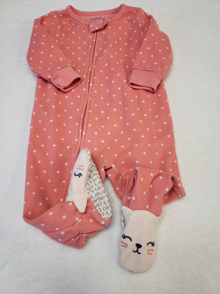 Carter's Fleece Sleeper 2-way Zipper