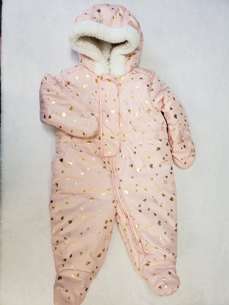 Children's Place Fleece Lined Snowsuit