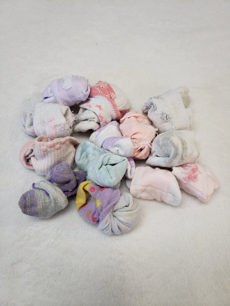 Girls Socks- 13 paairs