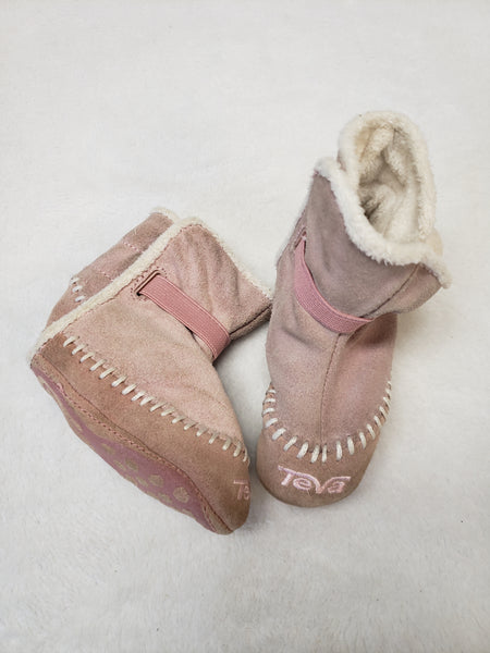 Teva Bootie Fleece Lined Suede Boots