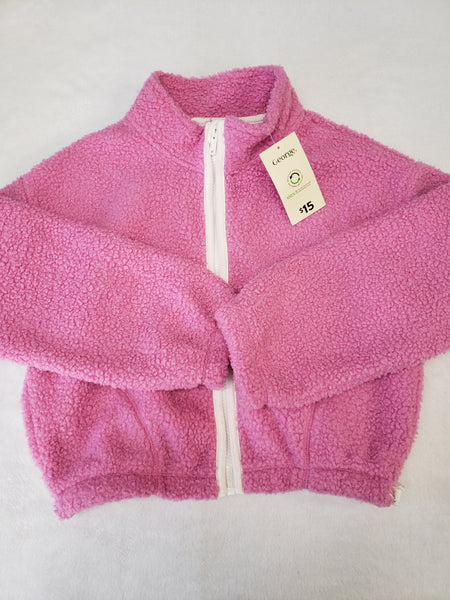 George Sherpa Crop Jacket