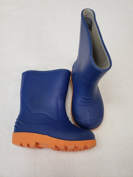 Blue Rubber Boots