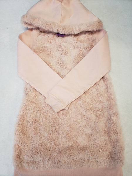 Shrinking Violet Sweatshirt Plush Dress