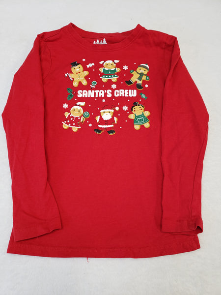 Santa's Crew Long Sleeve Top