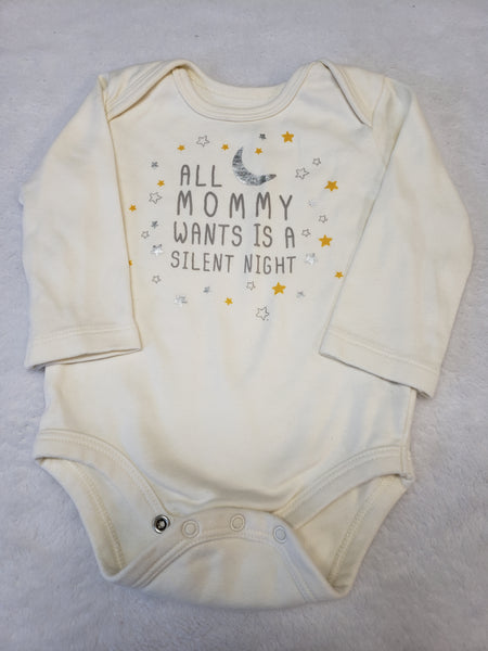 Indigo Baby Shiny Onesie