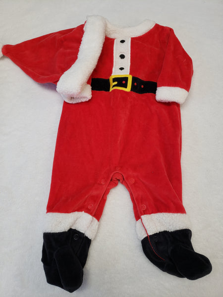 Carter's Velour Santa Suit with Hat