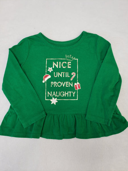 Children's Place Shiny Long Sleeve Top