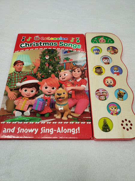 Cocomelon Chrstimas Songs and Snowy Sing-Alongs! Sound Book