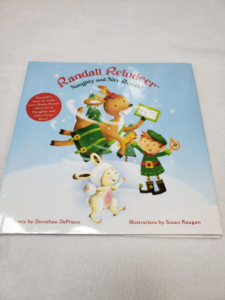 Randall Reindeer Naughty and Nice Report Hardcover
