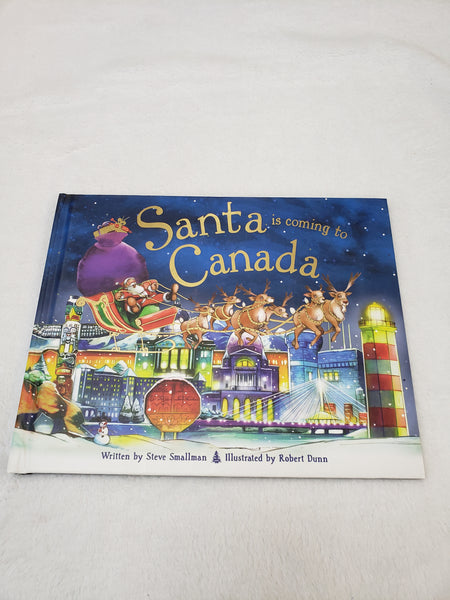Santa is coming to Canada Hardcover