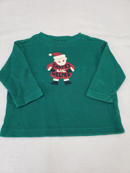 Oshkosh Waffle Knit Long Sleeve Top