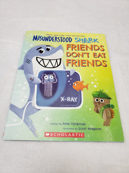 Misunderstood Shark Friends Don't Eat Friends