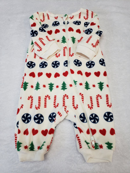 Joe Fleece Footless Sleeper 2-way Zipper