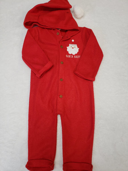 Chick Pea Fleece Romper