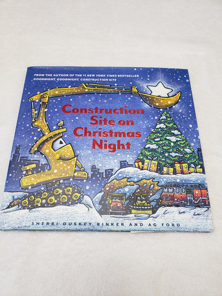 Construction Site on Christmas Night Hardcover