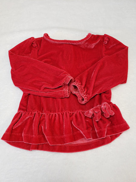 Carter's Velour Long Sleeve Top